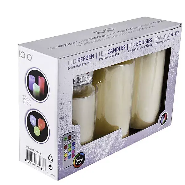 Flame lamp Olympia 40138 LED battery white Photo 3