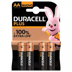 Одноразовая батарея Duracell Plus 100 AA Щелочная