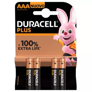 Одноразовая батарея Duracell Plus 100 AAA Щелочная