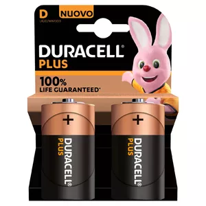 Одноразовая батарея Duracell Plus 100 D