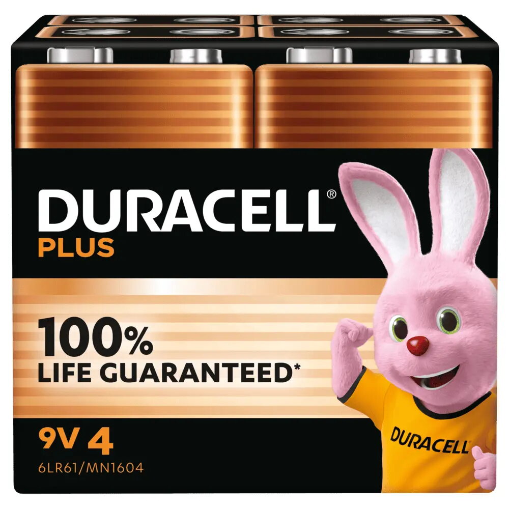 Duracell 142268 Sārmu vienreizlietojamā baterija 6LR61