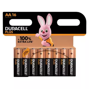Одноразовая батарея Duracell Plus 100 AA Щелочная