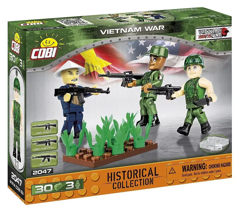 Cobi Vietnam War building blocks set, 30 pcs Photo 2