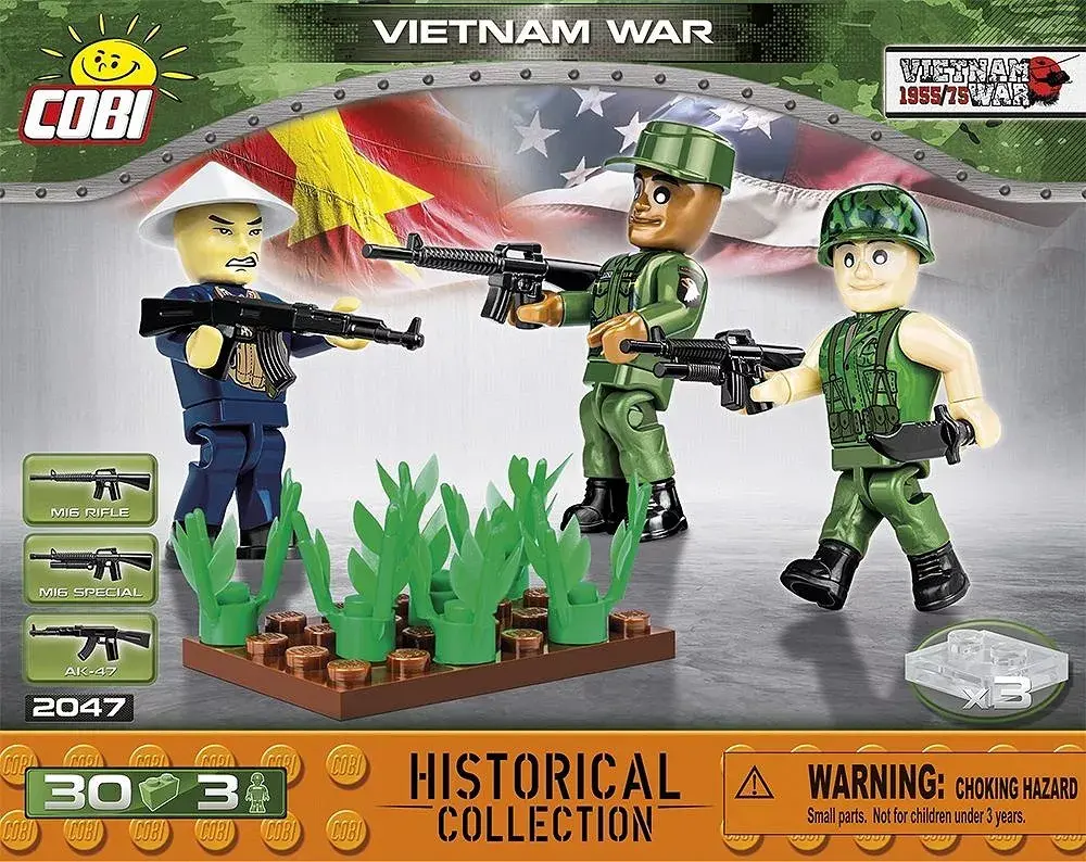 Cobi Vietnam War building blocks set, 30 pcs Photo 4