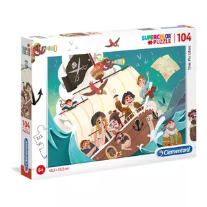 Пазл Clementoni The Pirates 104 шт — тема «Профессии», возраст 6–8 лет