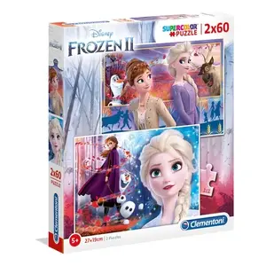 Puzle Clementoni Frozen 2 — 60 detaļas, bērniem 5–7 gadu