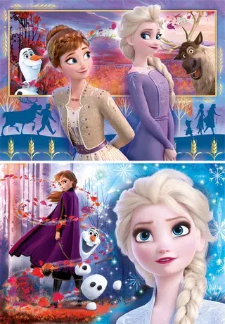 Clementoni Frozen 2 puzle — 60 gab. Photo 2