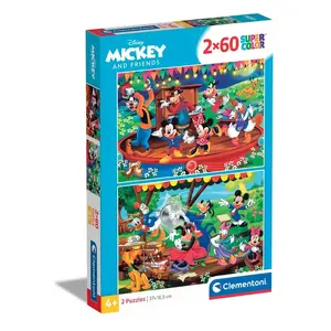 Пазл Clementoni Supercolor Disney Mickey and Friends — 60 деталей, ширина 270 мм