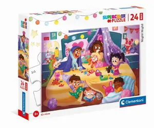 Пазл Clementoni Puzzle Maxi Super Kolor Night Night 24213 для детей от 3 лет