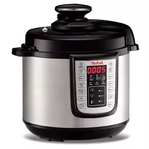 Tefal FAST & DELICIOUS CY505E 6 L Black, Stainless steel 1100 W