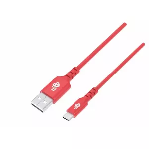 TB USB C kabelis 1m sarkans