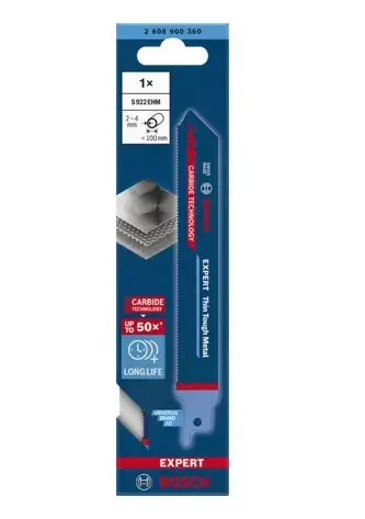 Полотно сабельной пилы Bosch 2 608 900 360 Photo 2