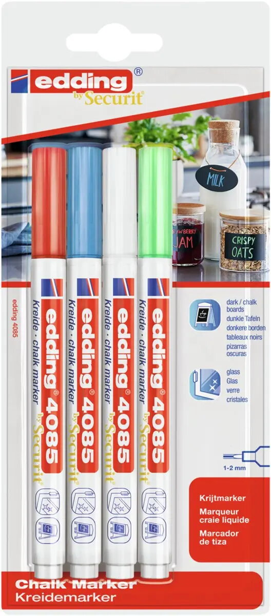 Edding 4085 Basic Set Krīta marķieris