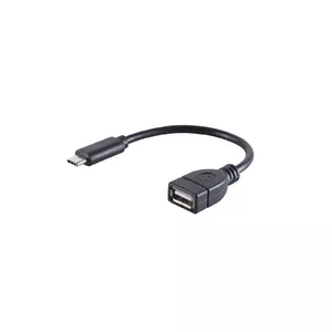 USB Cable S/CONN 13-20015 USB 2.0 0.12 m USB C USB A Black