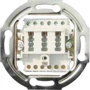 Телефонная розетка TAE NF/F ShiverPeaks 74051-1W — настенное TAE-соединение для аналоговых телефонов