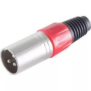 Mikrofons ShiverPeaks S/CONN maksimālā savienojamība XLR spraudnis sarkans 55002-R