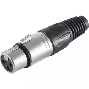 Mikrofons ShiverPeaks S/CONN maksimālā savienojamība XLR-Kupplung melns 55022-S