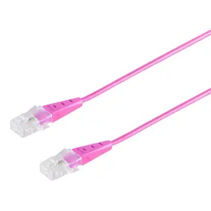 Tīkla kabelis S/CONN 70078-M-2 Magenta 2 m