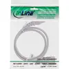 Сетевой кабель InLine C13 - C14 0.75м серый Photo 2