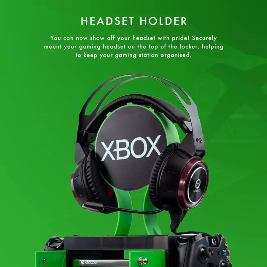 Spēļu disku turētājs Numskull Games Official Xbox Gaming Locker Photo 4