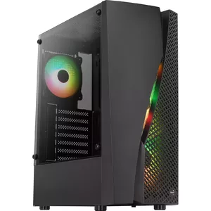 PC Case Aerocool WAVEBKV3 Midi Tower Black