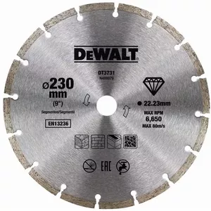 DeWALT DT3731-QZ leņķa slīpmašīnas aksesuārs Griešanas disks