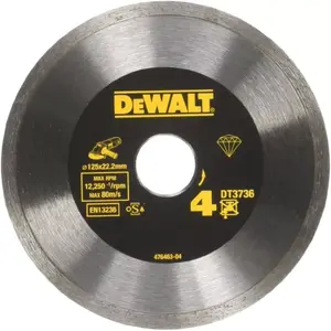 Отрезной диск для угловой шлифмашины DeWalt DT3736-XJ, 1 шт, 163 г