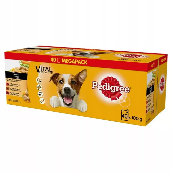 Mitras suņu barības Pedigree Vital Protection