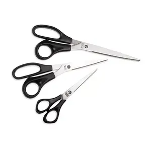 Scissors Forpus FO60603 Universal Straight Cut Black Stainless Steel