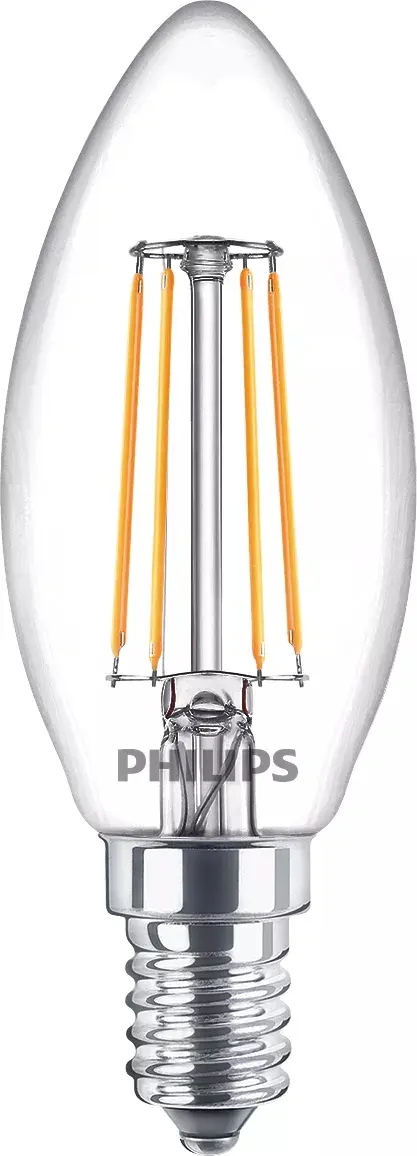 Philips Kvēldiega LED sveces formas spuldze