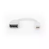 DisplayPort adaptera kabelis Digitus DB-340405-001-W Photo 2