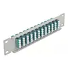 Fiber Optic Patch Panel DeLOCK 10" 12 Port LC Quad Photo 2