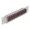 Fiber Optic Patch Panel DeLOCK 10" 12 Port SC Duplex Photo 2