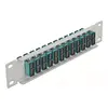 Fiber Optic Patch Panel DeLOCK 10" 12 Port SC Duplex Photo 2