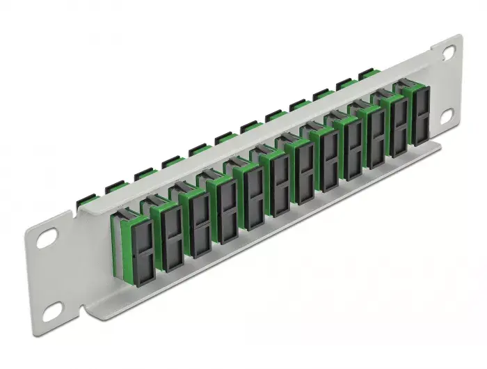Fiber Optic Patch Panel DeLOCK 10" 12 Port SC Duplex Photo 2