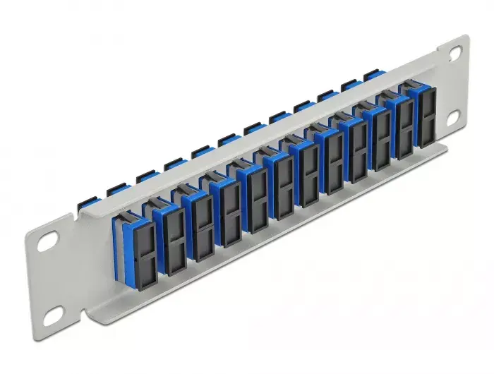 Fiber Optic Patch Panel DeLOCK 10" 12 Port SC Duplex Photo 2