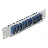Fiber Optic Patch Panel DeLOCK 10" 12 Port SC Duplex Photo 2
