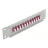 Fiber Optic Patch Panel DeLOCK 10" 12 Port LC Duplex Photo 2