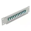 Fiber Optic Patch Panel DeLOCK 10" 12 Port LC Duplex Photo 2