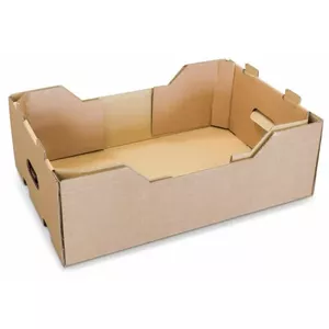 Cardboard Fruit and Vegetable Box PaperSeal 150-03782 600x400x200 mm