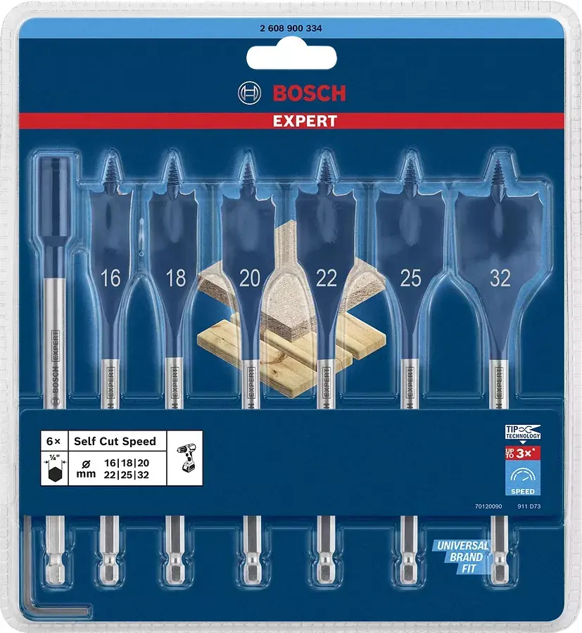 Spade drill bit Bosch 2 608 900 334 Photo 2