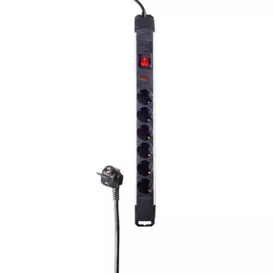 Power Distribution Unit PDU ShiverPeaks BS09-20165 6 AC Outlets Black