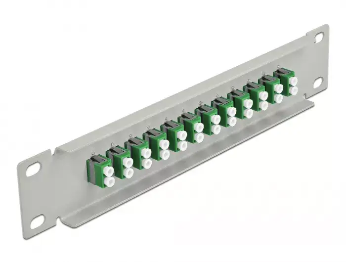 Fiber Optic Patch Panel DeLOCK 10" 12 Port LC Duplex Photo 2