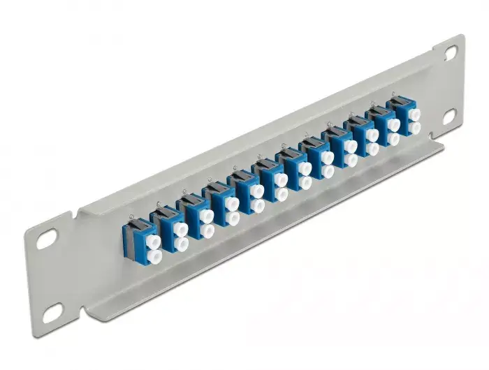 Fiber Optic Patch Panel DeLOCK 10" 12 Port LC Duplex Photo 2