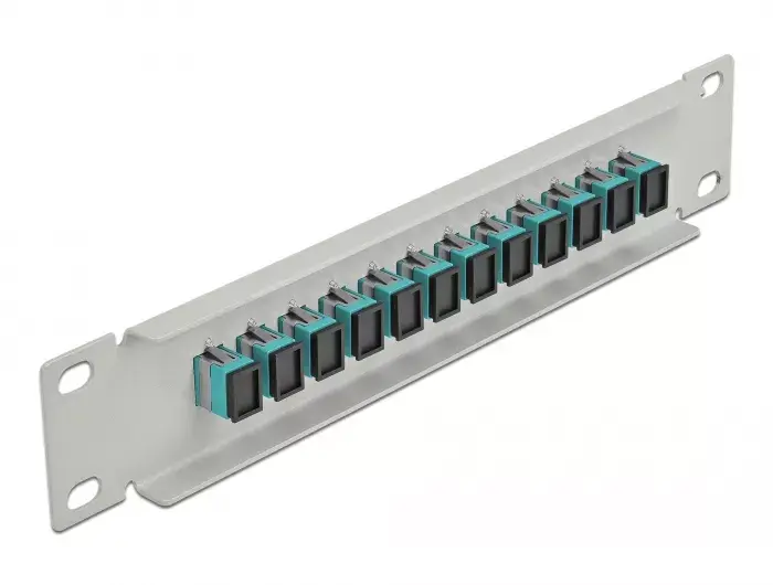 Fiber Optic Patch Panel DeLOCK 10" 12 Port SC Simplex Photo 2