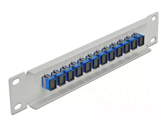 Fiber Optic Patch Panel DeLOCK 10" 12 Port SC Simplex Photo 2