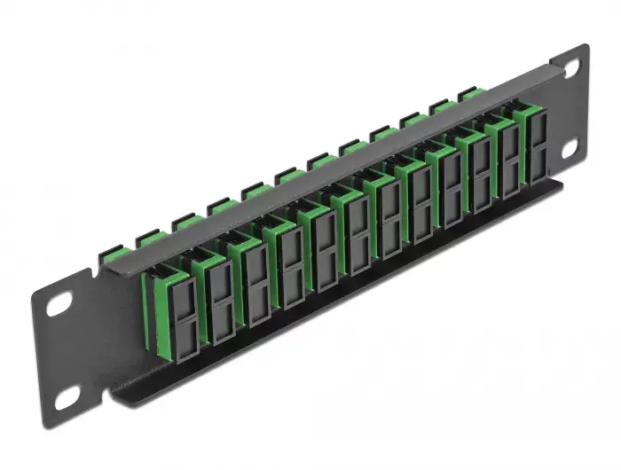 Fiber Optic Patch Panel DeLOCK 10" 12 Port SC Duplex Photo 2
