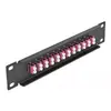 Fiber Optic Patch Panel DeLOCK 10" 12 Port LC Duplex Photo 2
