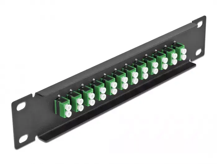 Fiber Optic Patch Panel DeLOCK 10" 12 Port LC Duplex Photo 2