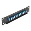 Fiber Optic Patch Panel DeLOCK 10" 12 Port LC Duplex Photo 2